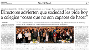 Mensaje del Director: cuidar la salud de nuestros hijos Mensaje del Director: cuidar la salud de nuestros hijos