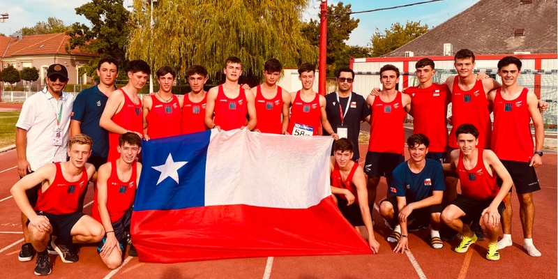 Cultura Vocacional en el Tabancura ¡Delegación de atletismo en Budapest!